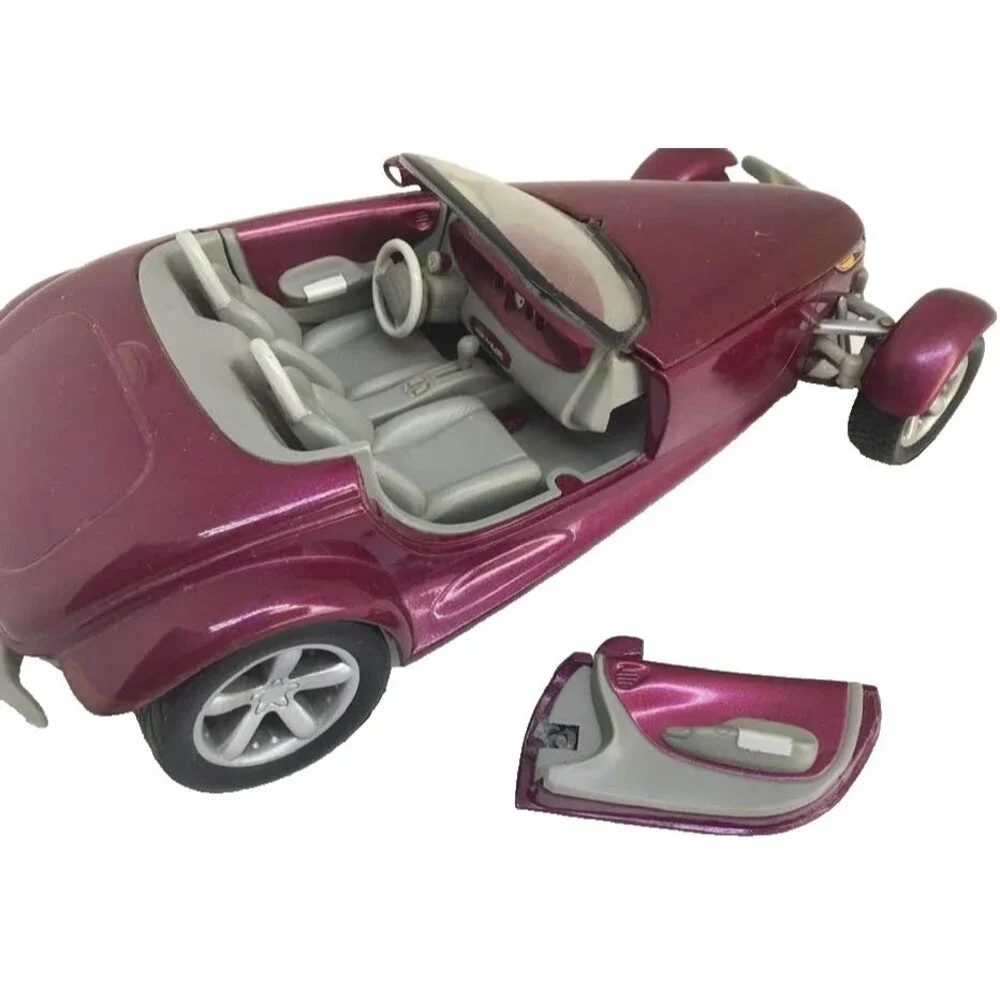 Ertl Plymouth Prowler Concept Vehicle Model Diecast Car Purple Repair Parts